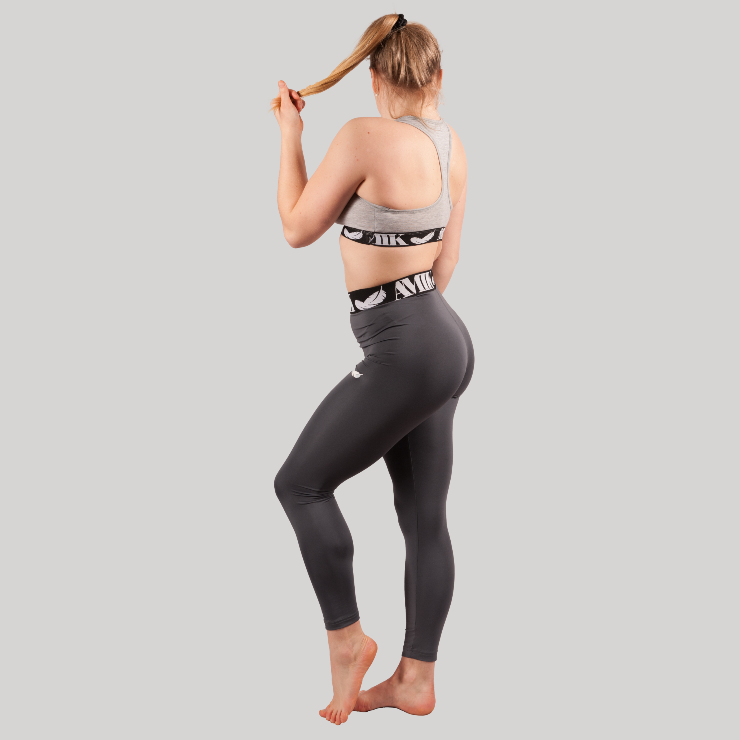 AMIK Dri-Fit Women in Grey – AMIK Wears